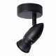 Faretto in metallo con diffusore orientabile dal design minimalista