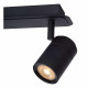 Faretto in metallo moderno a led dimmerabile con doppio diffusore orientabile