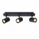 Faretto in metallo moderno a led dimmerabile con triplo diffusore orientabile