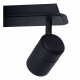 Faretto in metallo moderno a led dimmerabile con triplo diffusore orientabile