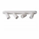 Faretto moderno a LED dimmerabile in alluminio con 4 diffusori orientabili