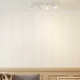 Faretto moderno a LED dimmerabile in alluminio con 4 diffusori orientabili