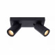 Faretto moderno in alluminio LED dimmerabile con doppio diffusore orientabile
