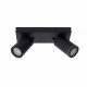 Faretto moderno in alluminio LED dimmerabile con doppio diffusore orientabile