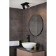 Faretto moderno in alluminio LED dimmerabile con doppio diffusore orientabile