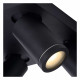 Faretto moderno in alluminio LED dimmerabile con quattro diffusori orientabili