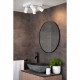 Faretto moderno in alluminio LED dimmerabile con quattro diffusori orientabili
