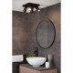 Faretto moderno in alluminio LED dimmerabile con quattro diffusori orientabili
