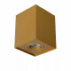 Faretto quadrato con struttura moderna in alluminio con diffusore orientabile