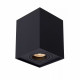 Faretto quadrato con struttura moderna in alluminio con diffusore orientabile