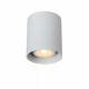 Faretto rotondo con struttura in alluminio verniciato dal design moderno