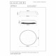Lampada a soffitto rotonda con diffusore a led dimmerabile