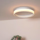Lampada a soffitto rotonda con diffusore a led dimmerabile