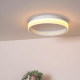 Lampada a soffitto rotonda con diffusore a led dimmerabile