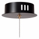 Lampada a sospensione a LED con diffusore in vetro dal design moderno