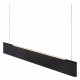 Lampada a sospensione a LED lineare con struttura in metallo dal design moderno