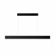 Lampada a sospensione a LED lineare con struttura in metallo dal design moderno