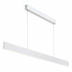 Lampada a sospensione a LED lineare con struttura in metallo dal design moderno