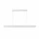Lampada a sospensione a LED lineare con struttura in metallo dal design moderno