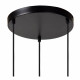Lampada a sospensione con 3 diffusori pendenti in vetro dal design moderno