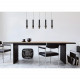 Lampada a sospensione con 5 diffusore a LED dal design moderno ed elegante