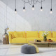 Lampada a sospensione con 5 pendenti con cavo dal design moderno