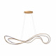 Lampada a sospensione con diffusore a LED dimmerabile