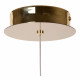 Lampada a sospensione con diffusore in vetro a LED dal design moderno