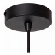 Lampada a sospensione con diffusore singolo in metallo dal design moderno