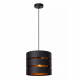 Lampada a sospensione con diffusore singolo in metallo dal design moderno