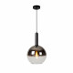 Lampada a sospensione con diffusore singolo in vetro dal design moderno