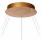 Lampada a sospensione con doppio led rotondo dal design moderno ed elegante