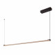 Lampada a sospensione con LED dimmerabile e struttura in alluminio moderna