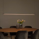 Lampada a sospensione con LED dimmerabile e struttura in alluminio moderna
