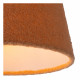 Lampada a sospensione con paralume in cotone dal design moderno