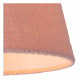 Lampada a sospensione con paralume in cotone dal design moderno