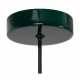 Lampada a sospensione con struttura e paralume in metallo dal design moderno