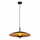 Lampada a sospensione con struttura in acciaio e diffusore a LED dimmerabile