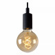 Lampada a sospensione con struttura in metallo e 7 pendenti dal design moderno