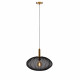 Lampada a sospensione diffusore pendente in tessuto rotondo dal design moderno