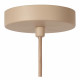Lampada a sospensione diffusore pendente in tessuto rotondo dal design moderno