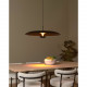Lampada a sospensione grande a led dimmerabile con struttura in alluminio