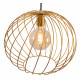 Lampada a sospensione grande con diffusore in metallo dal design moderno