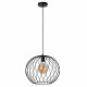 Lampada a sospensione grande con diffusore in metallo dal design moderno