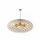 Lampadario grande moderno con struttura e paralume in metallo