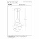 Lampada a sospensione in alluminio rotonda con 3 diffusori pendenti in vetro