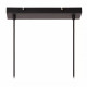 Lampada a sospensione in metallo dal design moderno con 4 diffusori in tessuto