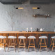 Lampada a sospensione in metallo dal design moderno regolabile in altezza