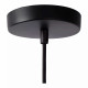 Lampada a sospensione in metallo e scimmietta pvc dal design moderno