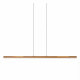 Lampada a sospensione lineare in alluminio con LED dimmerabile